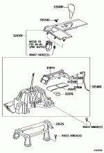 SHIFT LEVER & RETAINER 2