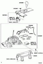 SHIFT LEVER & RETAINER 2