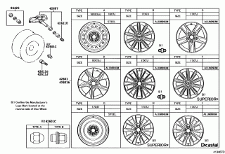 DISC WHEEL & WHEEL CAP 2