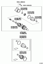 REAR AXLE SHAFT & HUB 1