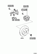 REAR AXLE SHAFT & HUB 1