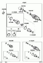 FRONT DRIVE SHAFT 2