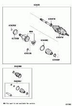 FRONT DRIVE SHAFT 1