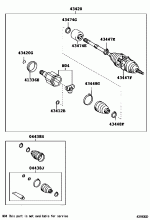 FRONT DRIVE SHAFT 1