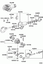 FRONT AXLE HOUSING & DIFFERENTIAL 2