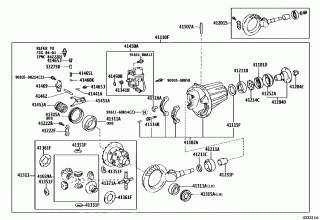 FRONT AXLE HOUSING & DIFFERENTIAL 3