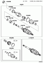 FRONT DRIVE SHAFT 2