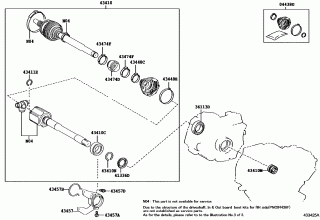 FRONT DRIVE SHAFT 1