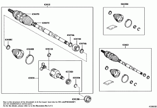 FRONT DRIVE SHAFT 3