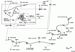 PARKING BRAKE & CABLE 2