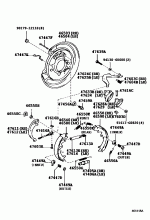 PARKING BRAKE & CABLE 1