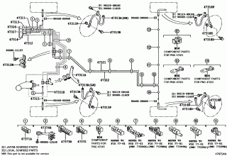 BRAKE TUBE & CLAMP 1