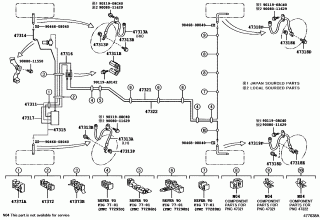 BRAKE TUBE & CLAMP 1