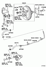 BRAKE BOOSTER & VACUUM TUBE 1