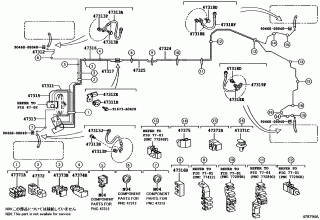 BRAKE TUBE & CLAMP 1