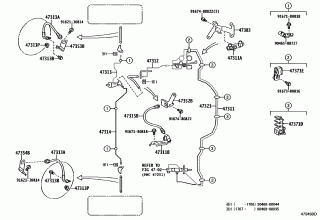 BRAKE TUBE & CLAMP 2