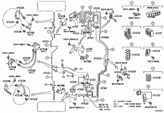 BRAKE TUBE & CLAMP 3