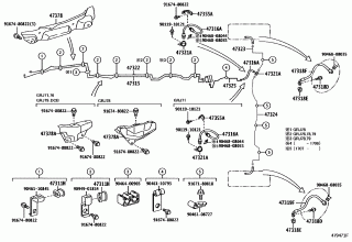 BRAKE TUBE & CLAMP 1