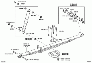 REAR SPRING & SHOCK ABSORBER 1