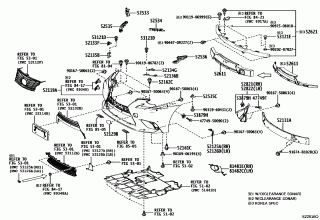 FRONT BUMPER & BUMPER STAY 1