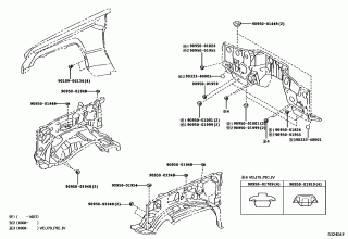 FRONT FENDER APRON & DASH PANEL 2