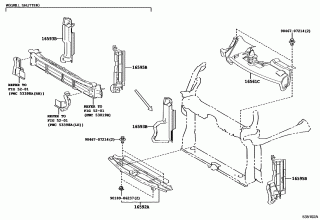 FRONT FENDER APRON & DASH PANEL 1