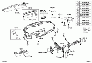 INSTRUMENT PANEL & GLOVE COMPARTMENT 1