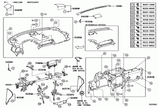 INSTRUMENT PANEL & GLOVE COMPARTMENT 1