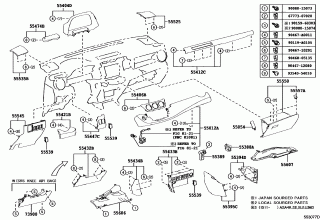 INSTRUMENT PANEL & GLOVE COMPARTMENT 2