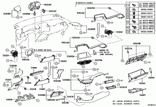 INSTRUMENT PANEL & GLOVE COMPARTMENT 2