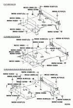 REAR FLOOR PANEL & REAR FLOOR MEMBER 1