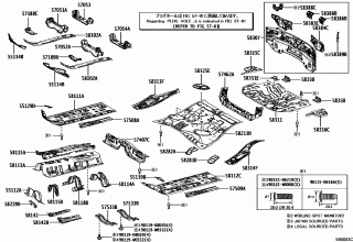 FLOOR PAN & LOWER BACK PANEL 1