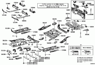 FLOOR PAN & LOWER BACK PANEL 1