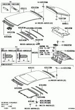 ROOF PANEL & BACK WINDOW GLASS 1