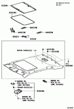 ROOF HEADLINING & SILENCER PAD 2