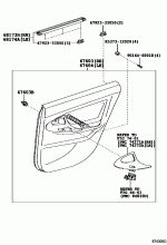 REAR DOOR PANEL & GLASS 2