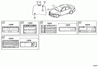 CAUTION PLATE (EXTERIOR & INTERIOR) 1