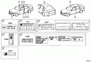 CAUTION PLATE (EXTERIOR & INTERIOR) 2