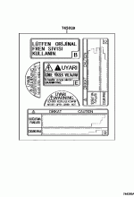 CAUTION PLATE (EXTERIOR & INTERIOR) 3