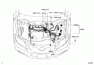 WIRING & CLAMP 4