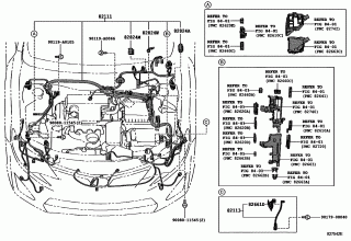 WIRING & CLAMP 1