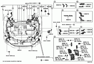 WIRING & CLAMP 10